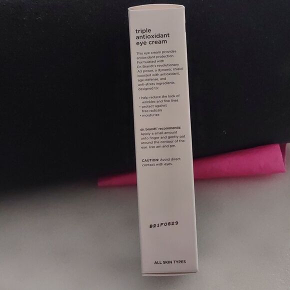NEW dr. brandt Triple Antioxidant Eye Cream - Picture 2 of 7